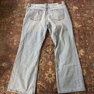 BDG Urban Outfitters 90s Bootcut Jeans Womens Blue Light Wash Denim 35‎ x 31